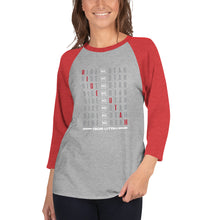 Load image into Gallery viewer, Ride Utah Word Play 3/4 sleeve raglan unisex shirt