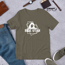 Load image into Gallery viewer, Ride Utah Arch Unisex t-shirt