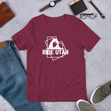 Load image into Gallery viewer, Ride Utah Arch Unisex t-shirt