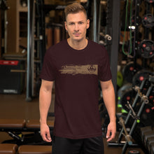 Load image into Gallery viewer, Ride Utah Tread Unisex t-shirt - Mud