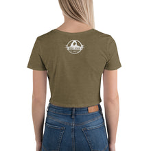 Load image into Gallery viewer, Ride Utah Word Play Women’s Crop Tee