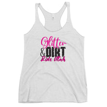 Load image into Gallery viewer, Glitter & Dirt Women's Racerback Tank