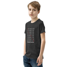 Load image into Gallery viewer, Ride Utah Word Play Youth Short Sleeve T-Shirt