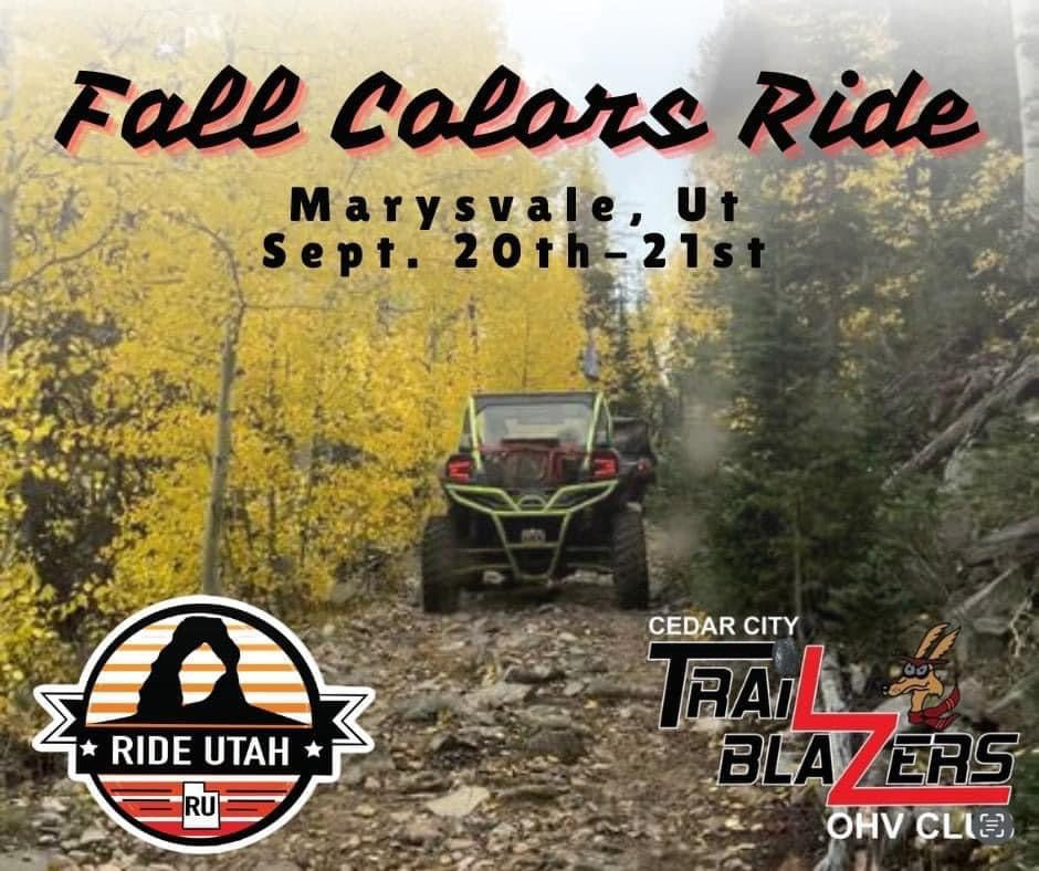 Register for Fall Colors Ride in Marysvale UT