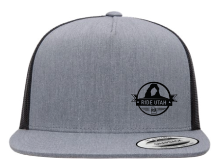 PREORDER Ride Utah Trucker Hats-  Embroidered Ride Utah Logo