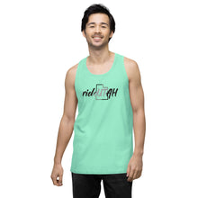 Load image into Gallery viewer, Ride Utah Men’s premium tank top
