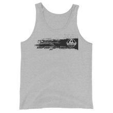 Load image into Gallery viewer, Ride Utah Tread Men&#39;s Tank Top
