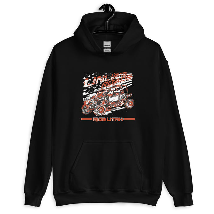 Ride Utah Unlimited Roads Unisex Hoodie