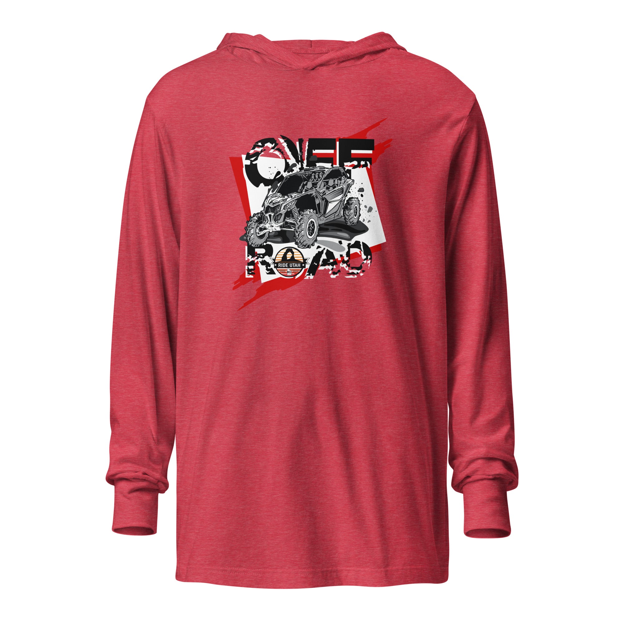 Ride Utah Off-Road Hooded long-sleeve tee