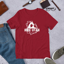 Load image into Gallery viewer, Ride Utah Arch Unisex t-shirt
