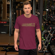 Load image into Gallery viewer, Ride Utah Tread Unisex t-shirt - Mud
