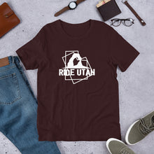 Load image into Gallery viewer, Ride Utah Arch Unisex t-shirt
