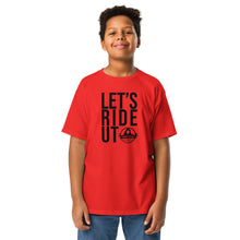 Load image into Gallery viewer, Let&#39;s Ride UT Youth classic tee
